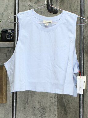 Nwt Open Edit Plus Organic Cotton Crop Top Ed452971Wn 1X 2X